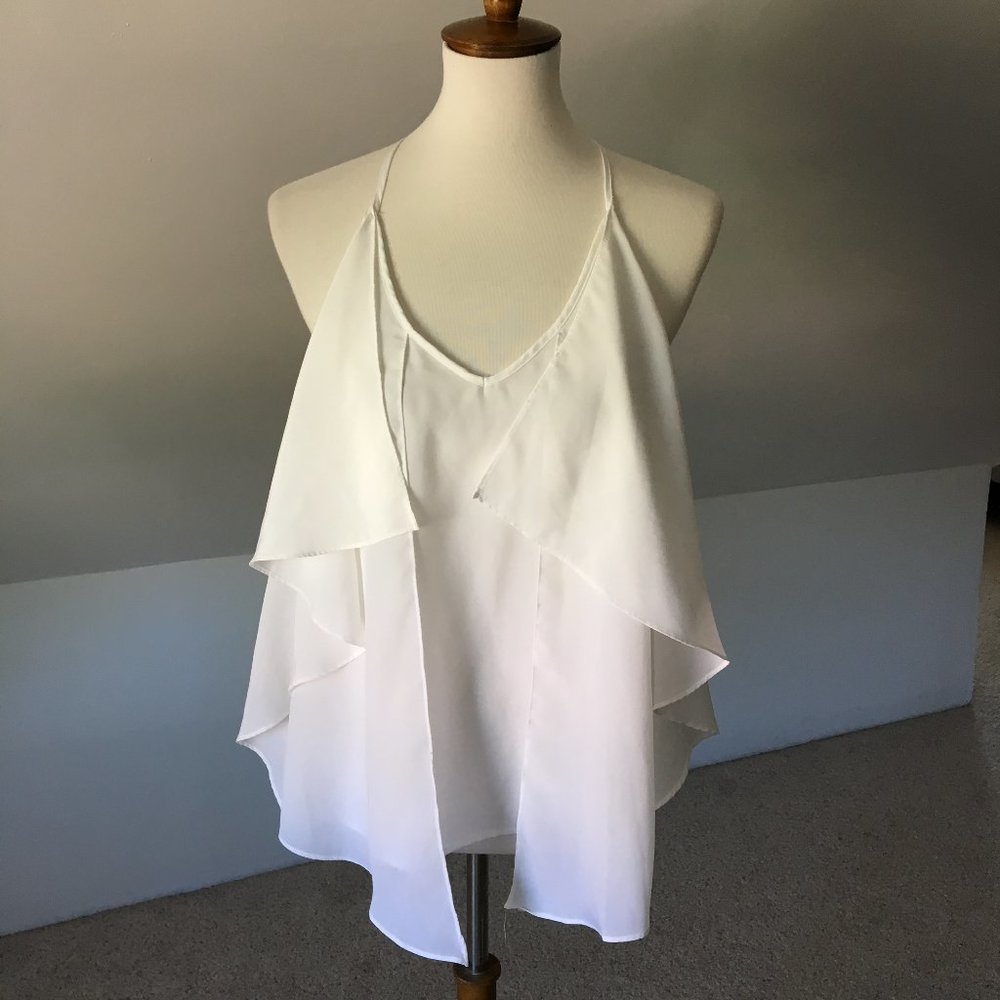 Ruffled 4 Tier Racerback Swing Tank - Picture 9 of 12